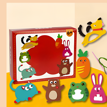 Kit de costura Forest Pals | Bosdieren Naaiset voor Kinderen - Juguete creativo y educativo